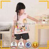 2015 Hot Sale Children Wear Lovely Pattern Cotton Kids Wear for Children t Shirt thumbnail-1