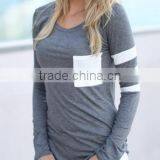 Customized Women Fitted Long Sleeve T-shirt thumbnail-1