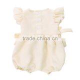 Newborn Baby Girls Romper Kids Grid Seersucker Baby Bubble Rompers thumbnail-2
