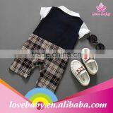 Baby Boys Gentle Stylish Clothing Handsome United Kindom Style Suit for New Boys Wholesaler thumbnail-2