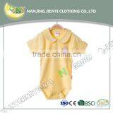 Custom Printing 100% Cotton Plain Baby Onesie thumbnail-2
