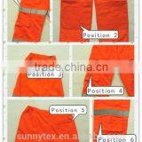 Sunnytex Online Orange Colour Knee Pad hi Visibility Cotton Workwear thumbnail-2