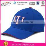 Fitted Custom Blue Baseball Cap Without Logo thumbnail-1