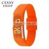 2016 Fashionable Cheap Waterproof Rubber Digital Silicone Led Watch For Sports thumbnail-3