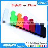 White Yeezy Shoelaces Metal Endings - 25mm Red DIY Metal Shoe Laces Aglets - Shoelaces Tips For Replacement Air Yeezy Shoe thumbnail-6