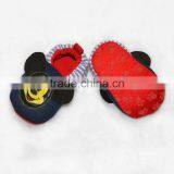 Cute Mickey Face Embroidered Baby Footwear thumbnail-6