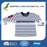 2016 Latest Printed Pattern Small Kid Children's T-shirts For Little Baby Boys Stripe Boy Top Tee thumbnail-1