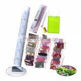 Rhinestone Pink Flower Basket Pattern Cotton Embroidery DIY Kit Diamond Painting thumbnail-2