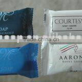 Plastic Bag Wrapped Soap