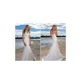 Wholesale Supplier Factory Professional Manufacture Top Bride Soft Satin Wedding Dress thumbnail-1