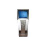 Multi-media interactive selfservice free standing touch kiosk, so many parts optional