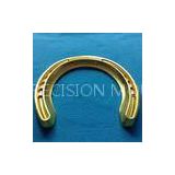 Golden Steel Decorated Horseshoes / Decorated Horse Shoes