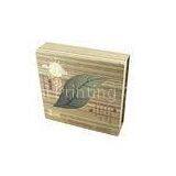 Grey Smart Cardboard Tea Gift Boxes / Recycled Plastic Boxes For Gift thumbnail-1