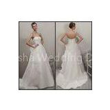 High End Ruffled Beaded Sequins Wedding Dress Beautiful Long Bridal Gowns