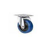 European-style Elastic Blue Rubber Caster Industrial Series thumbnail-1