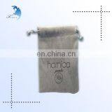 Wholesale High Quality Custom Logo Design Cotton Cord Jewelry Pouch thumbnail-1