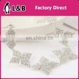 2016 Sewing Glass Rhinestone Chain Crystal Fancy Rhinestone Bridal Trimmings Chain