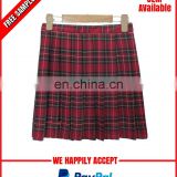 New design school girl skirts manufacturer