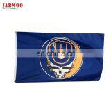 Skull and Cross Black Flags