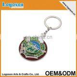 Snowdon Mini bus souvenir compass cut metal keyring