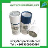Custom Rigid Cylindrical Coated Paper Top and Bottom Lid Box Round Tea Packaging Gift thumbnail-5