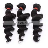 Wholesale human hair body wave hair extension
