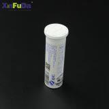 Effervescent Tablet Packaging Hard Transparent Clear Plastic Tubes End Caps thumbnail-4
