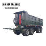 2/3/4 Axles Hydraulic Heavy Duty Draw Bar Dump Trailer for Sale thumbnail-1