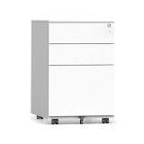 Under Desk Mobile Pedestal Cabinet Steel Storage Filing Cabinet thumbnail-3