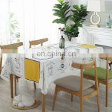French Style Table Cloth Cotton Linen Tablecloth Napkin Vintage Cotton Table Cloth thumbnail-3