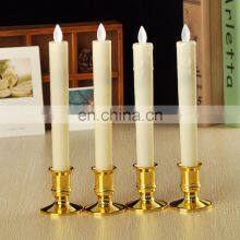 2 Packs Yellow Light Flashing Christmas Led Candle for Events Party Wedding thumbnail-5