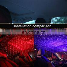 USB Car Roof Star Light Interior Galaxy Starry Laser Auto Ambient Atmosphere Lamp Projector Decorative Night Home Decor Lights thumbnail-4