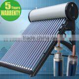 Heat Pipe Compact Pressured Solar Heater