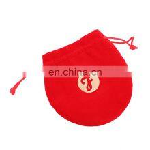 2021 Custom Made Colors Jewelry Drawstring Dust Bags Velvet For Gift thumbnail-1