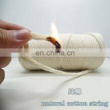 Factory Sale Various Widely Used Macrame Cord Cotton Ropes Colorful Cotton, 100m/roll Twist thumbnail-4