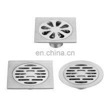Garden Stainless Steel 304 Circle Tile Insert Cover Hidden Floor Drain thumbnail-4