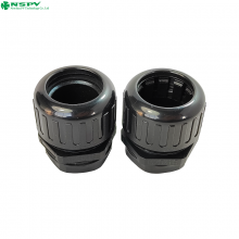 Nylon Flexible Explosion-proof Cable Gland Connector 25mm Plain Screwed Adaptor thumbnail-4