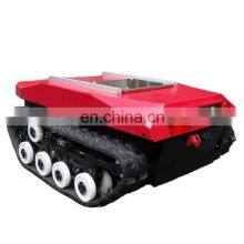 High Speed 300kg Load Rubber Tracked Crawler Robotic Platform