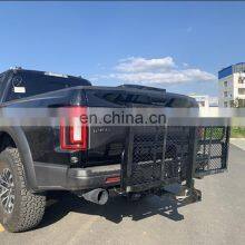 Heavy Duty Hitch Mount Luggage Carrier for Ford Ran Ger Folding Rear Cargo Rack thumbnail-5