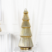 Christmas Ornaments 2024 Novelties Artificial Led Christmas Tree Decor Small Cone Christmas Tree thumbnail-4