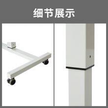 Pneumatic Office Laptop Desk Rolling Adjustable Table Computer Mobile Stand thumbnail-4
