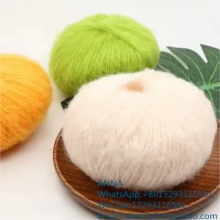 Cashmere Yarn 100% Cashmere 2/26Nm Fineness 16.2-16.5um Clothing Raw Materials Knitted Cashmere Yarn