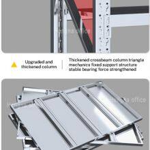 DIY Adjustable Metal Storage Rack | 5 Tier Boltless Shelf | For Home Office And Pantry thumbnail-3