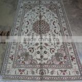 2015 Handmade Green and Grey colour Chinese Knot Braid Carpets and Rugs for Living Room