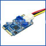 MPCIe to 19pin Header USB3.0 Card Mini PCIe to Dual USB3 With 4pin Molex Power