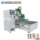 China Jinan Missile Ball Screw Transmission Atc 1325 Automatic 3d Wood Carving Cnc Router thumbnail-1