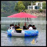 China Directly Sale Adult Entertainment Party BBQ Boats ,BBQ Donut Boat thumbnail-4
