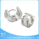 ZS13057 New Design Charming Stainless Steel Hoop Earrings Rhinestone Earring Wholesale thumbnail-3