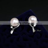 2015 Silver 925 Jewelry Factory Cheap Freshwater Pearl Earring Designs