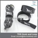 Durable Nylon Custom Logo Hook and Loop Tie